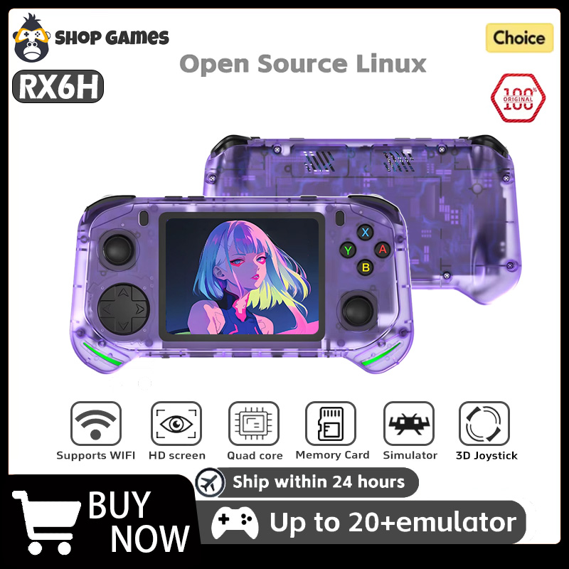 Gaming Console X6 - RX6H Retro El Oyun Konsolu Linux