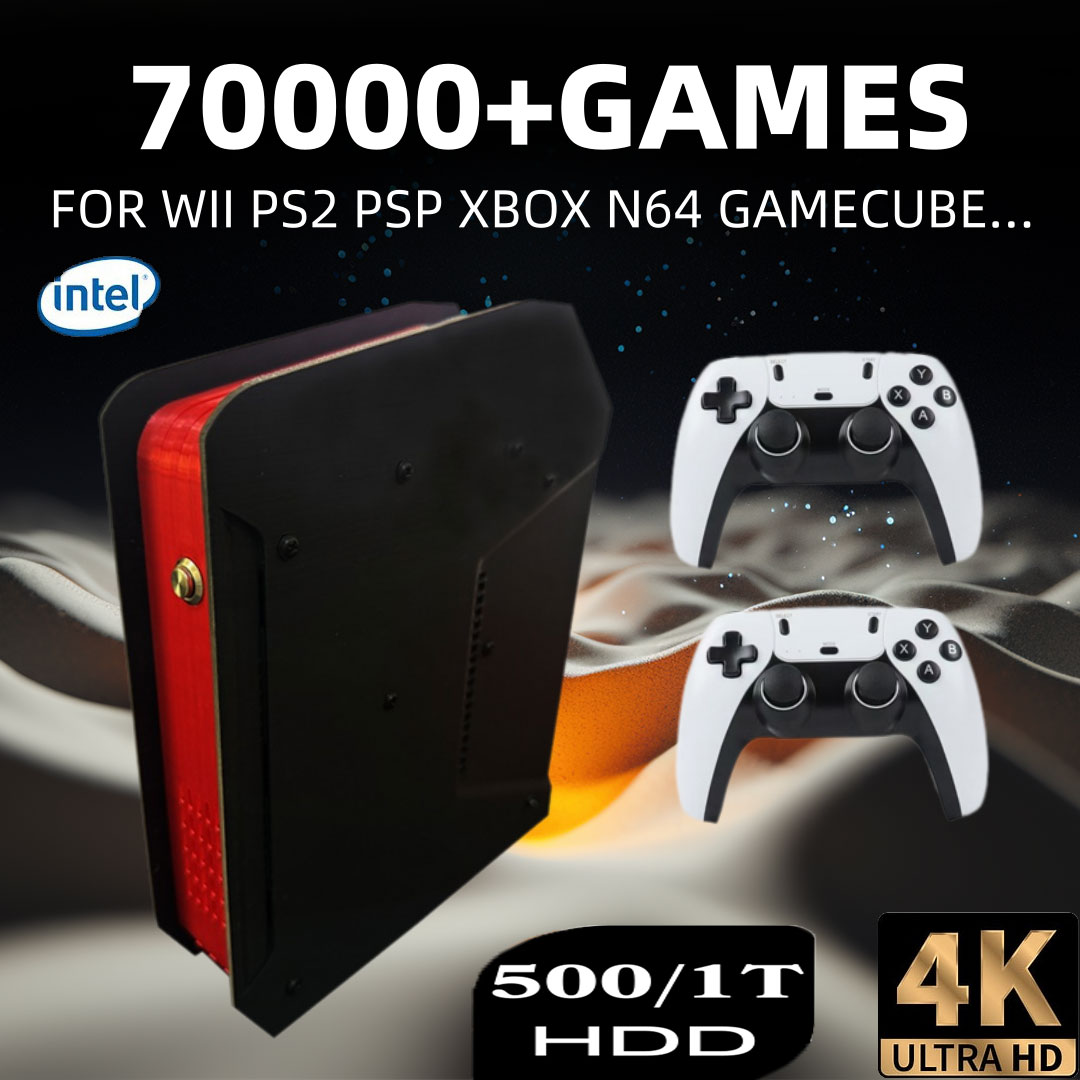Gaming Console Emulator - X4 Retro video oyunu konsolu 1T
