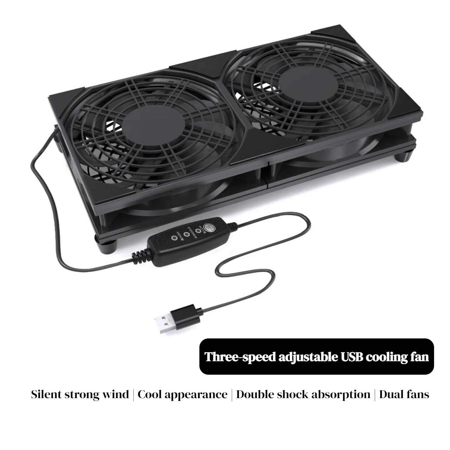 Gaming Console For Pc - 3 Hız Kontrollü Çift USB Soğutma
