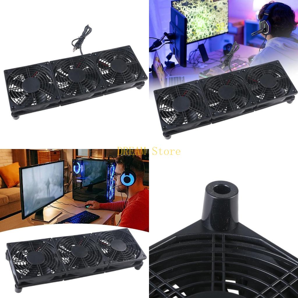 Gaming Console Sale - Üç 120mm Yağ Rulmanlı USB Fan