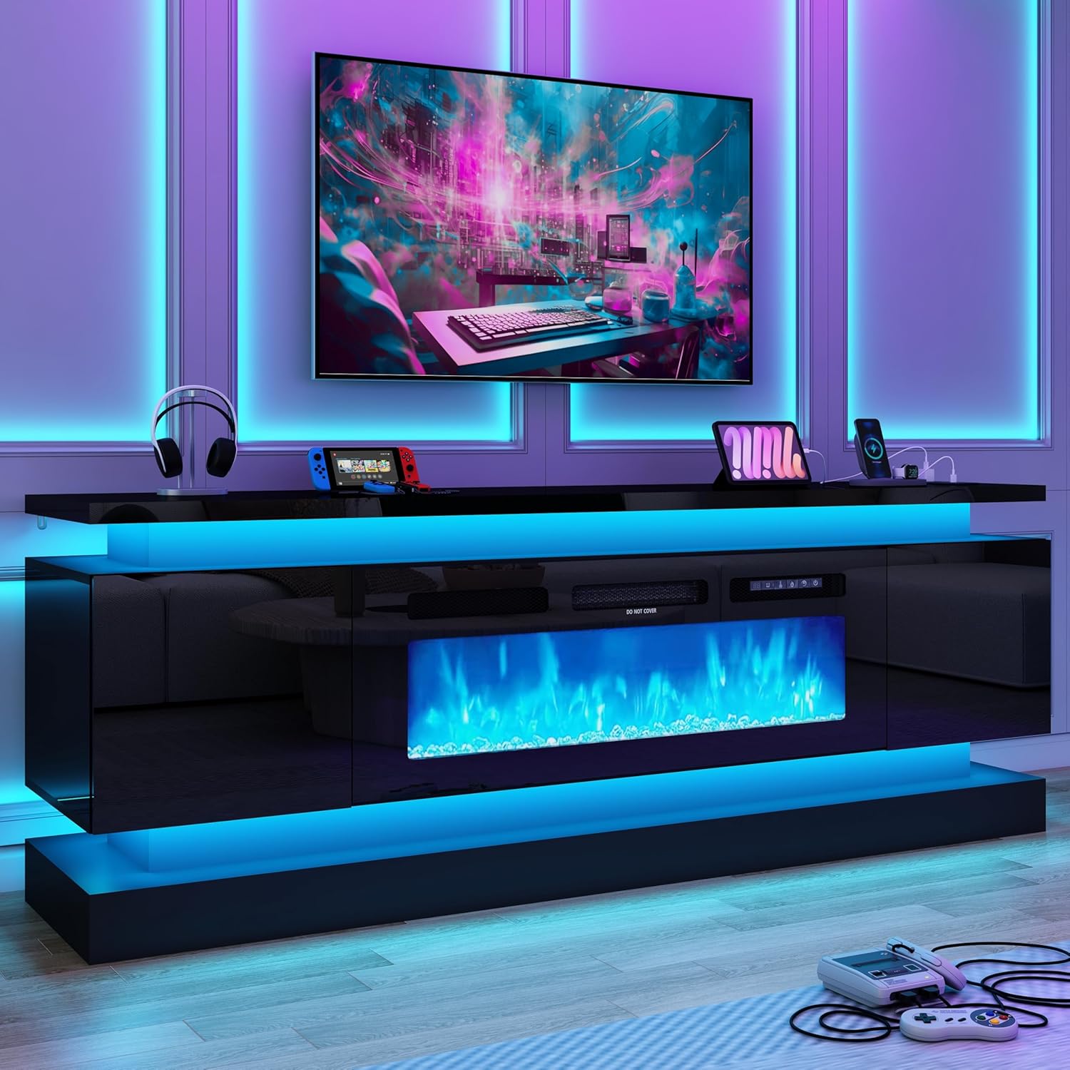 Gaming Console Room - 71 inç LED TV Sehpası, 40