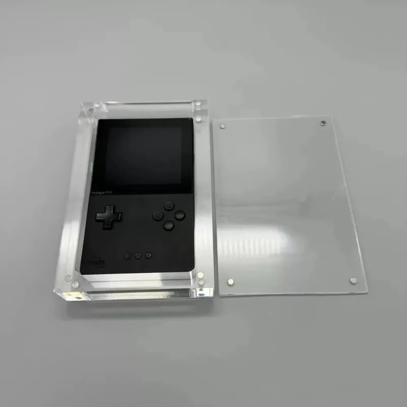 Gaming Console Organizer - Şeffaf Manyetik Akrilik Konsol Saklama Kutusu