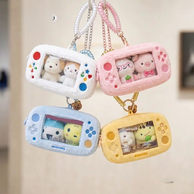 Gaming Console Organizer - Sevimli Oyun Konsolu Şeklinde Saklama Çantası