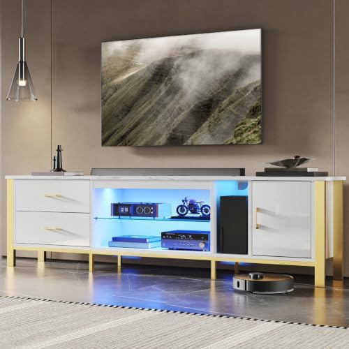 Gaming Console Room - 75/80/85 inç TV'ler için TV Sehpası,