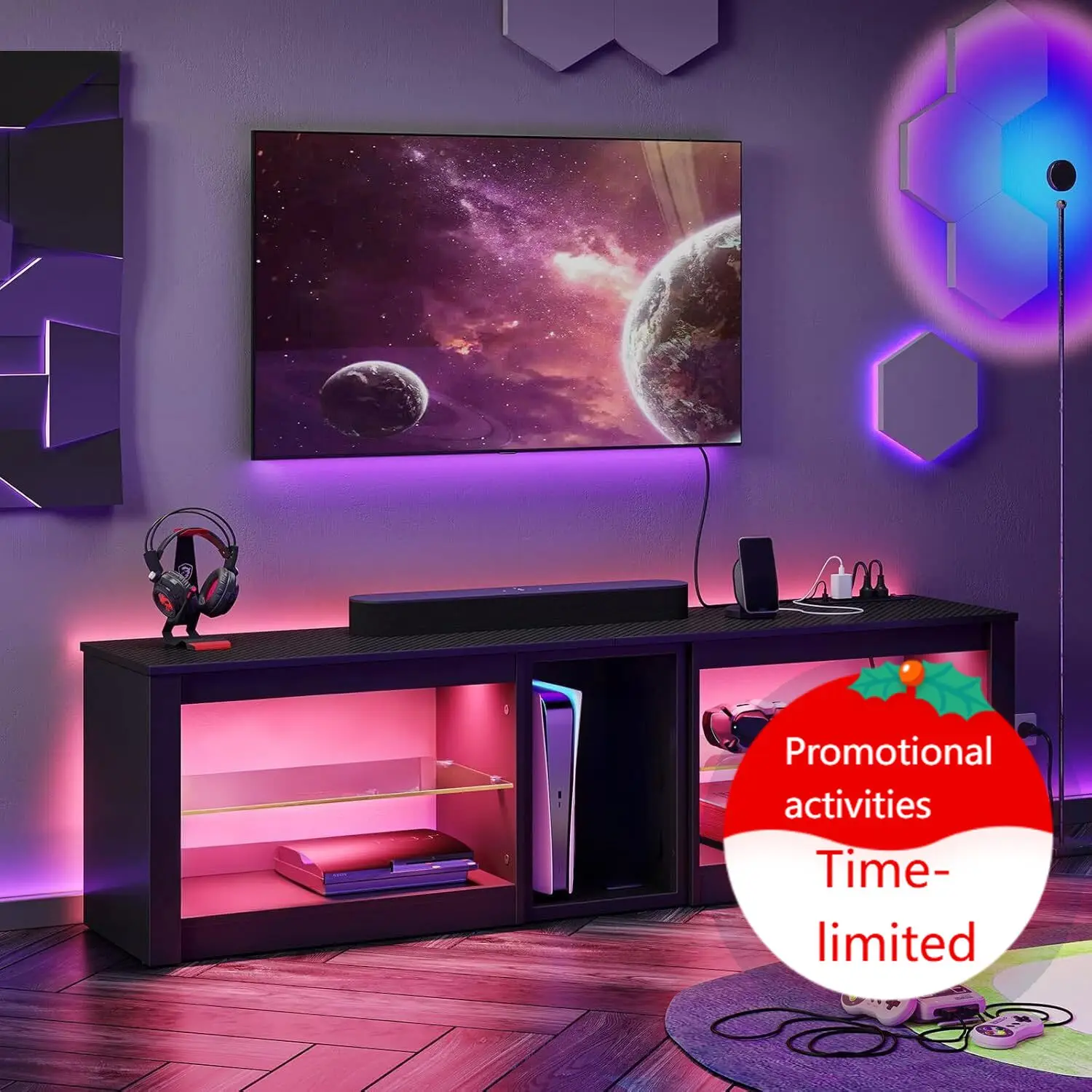 Gaming Console Room - 70 İnç TV Oyun Konsolları için