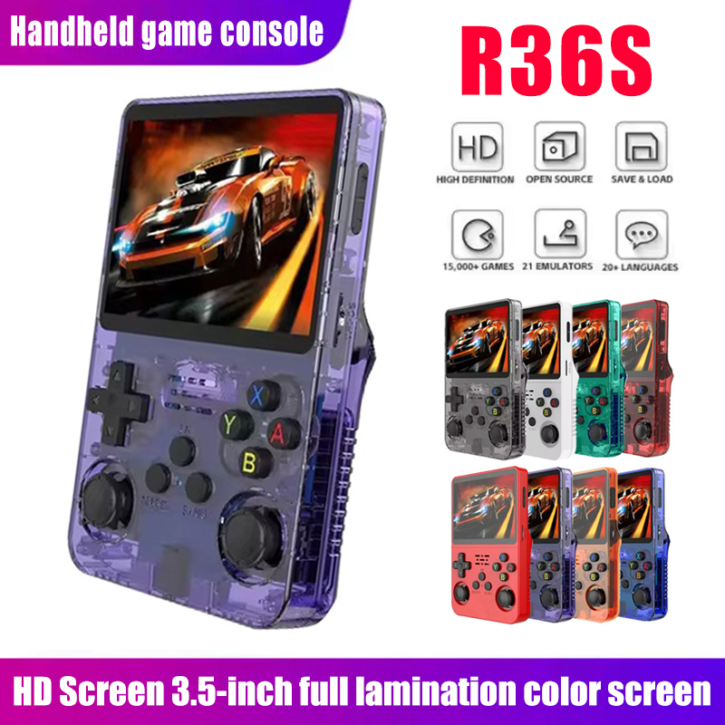 Gaming Console X6 - 128G Oyunlar Boy Gift R36S Retro