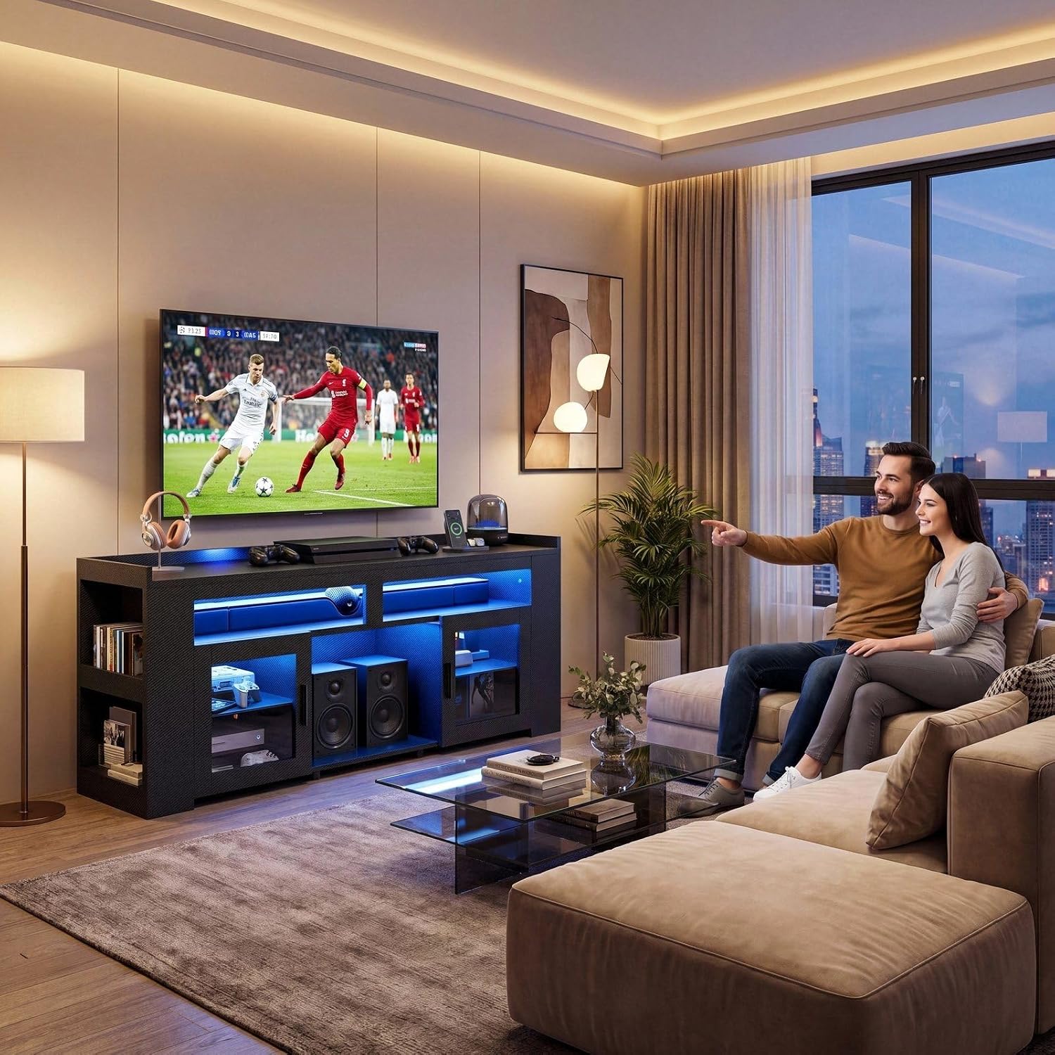 Şarj İstasyonu ve LED Işıklı T - Gaming Console Room incelemesi ve fiyatı