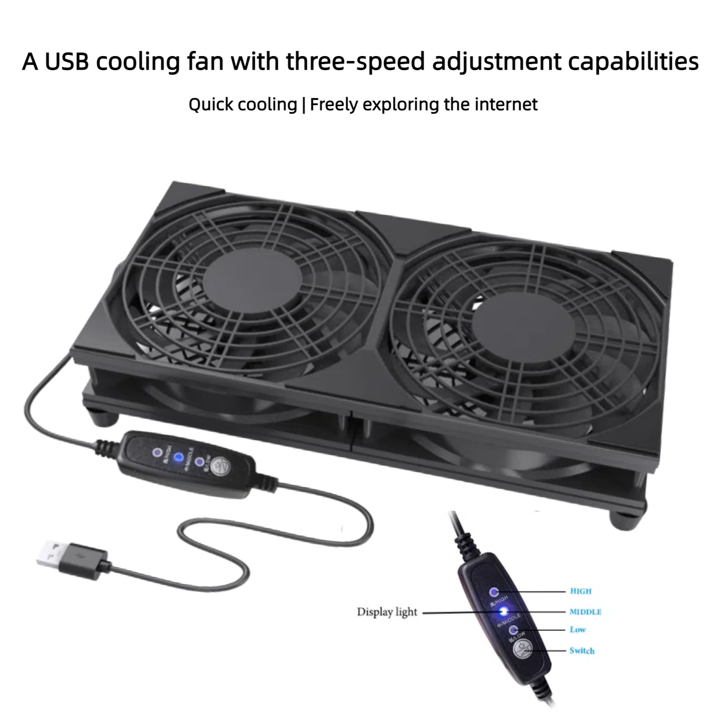 3 Hız Kontrollü Çift USB Soğut - Gaming Console For Pc incelemesi ve fiyatı