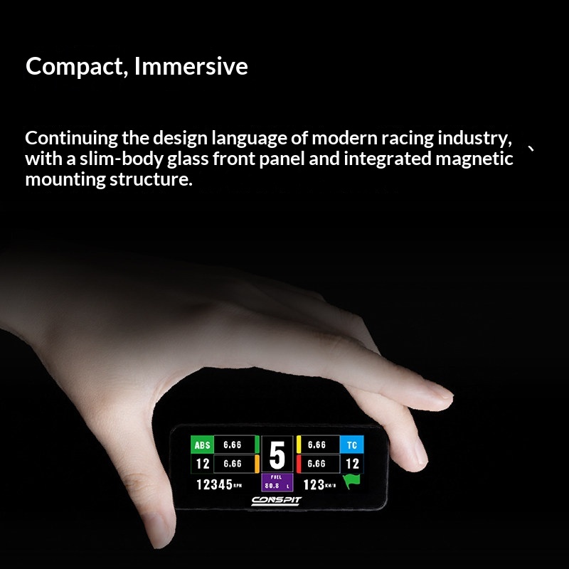 CONSPIT CSD Nano 2.99 İnç Yarı - Steering Wheel Gaming incelemesi ve fiyatı