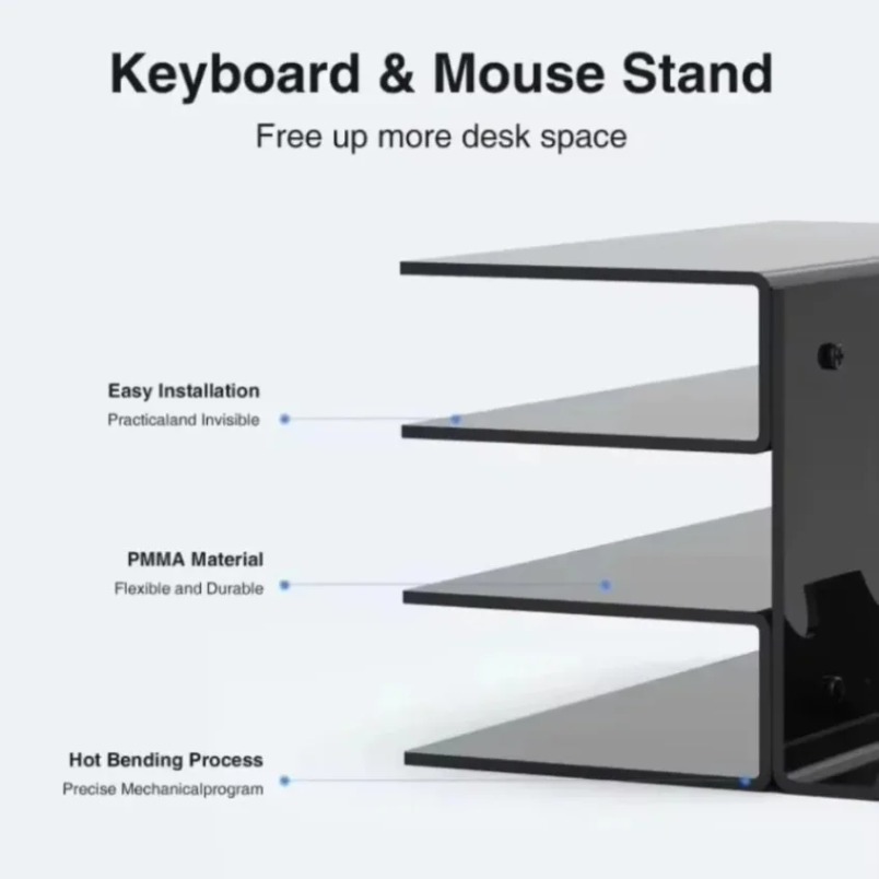 Klavye Standı 3 Katmanlı Akril - Gaming Console With Keyboard incelemesi ve fiyatı