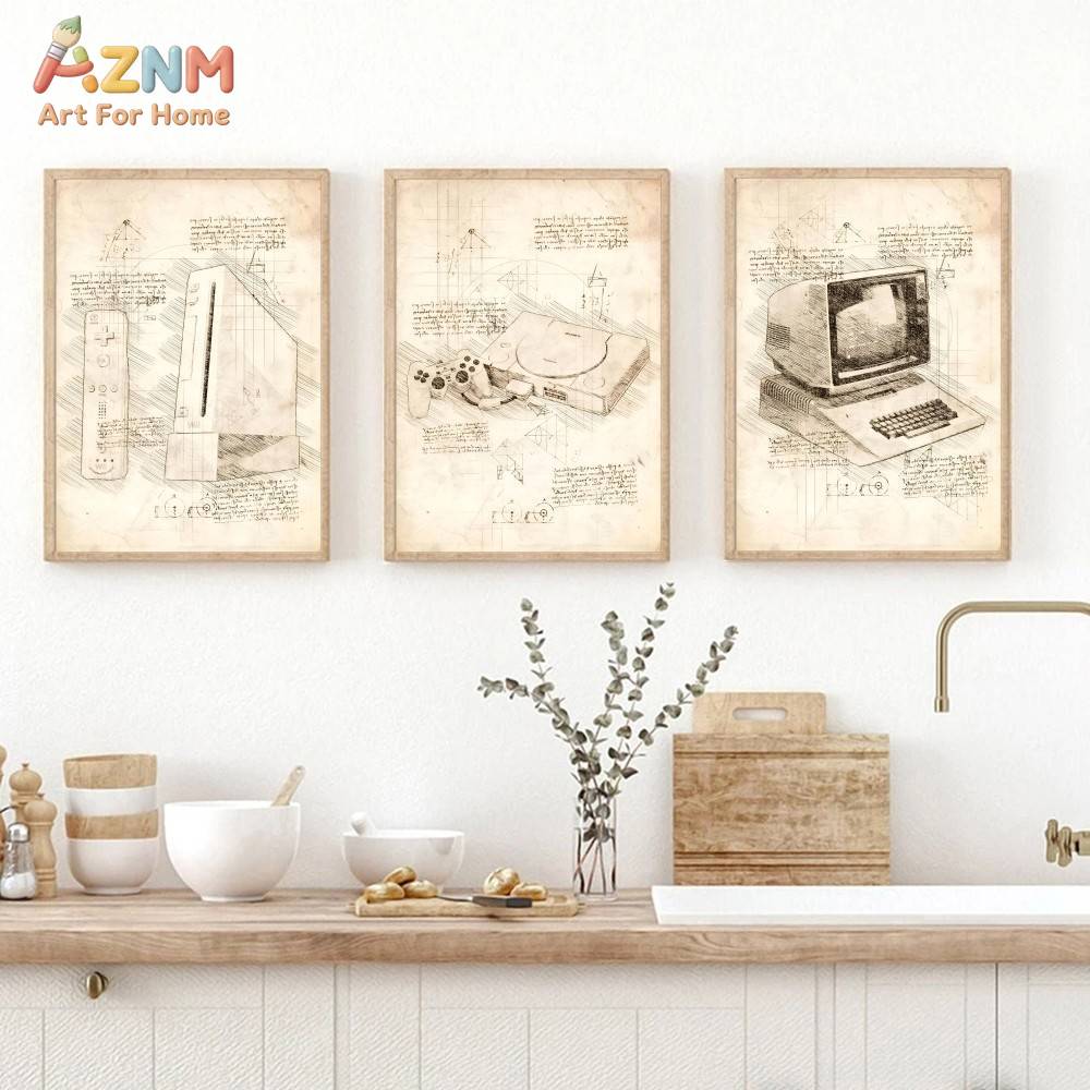 AZNM Vintage Oyun Konsolu Krok - Gaming Console Room incelemesi ve fiyatı