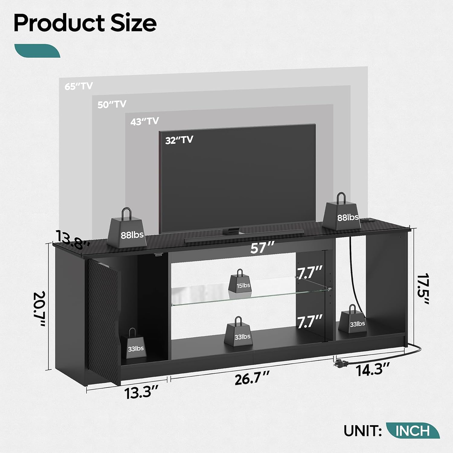65 inç TV için Prizli TV Sehpa - Gaming Console Room incelemesi ve fiyatı