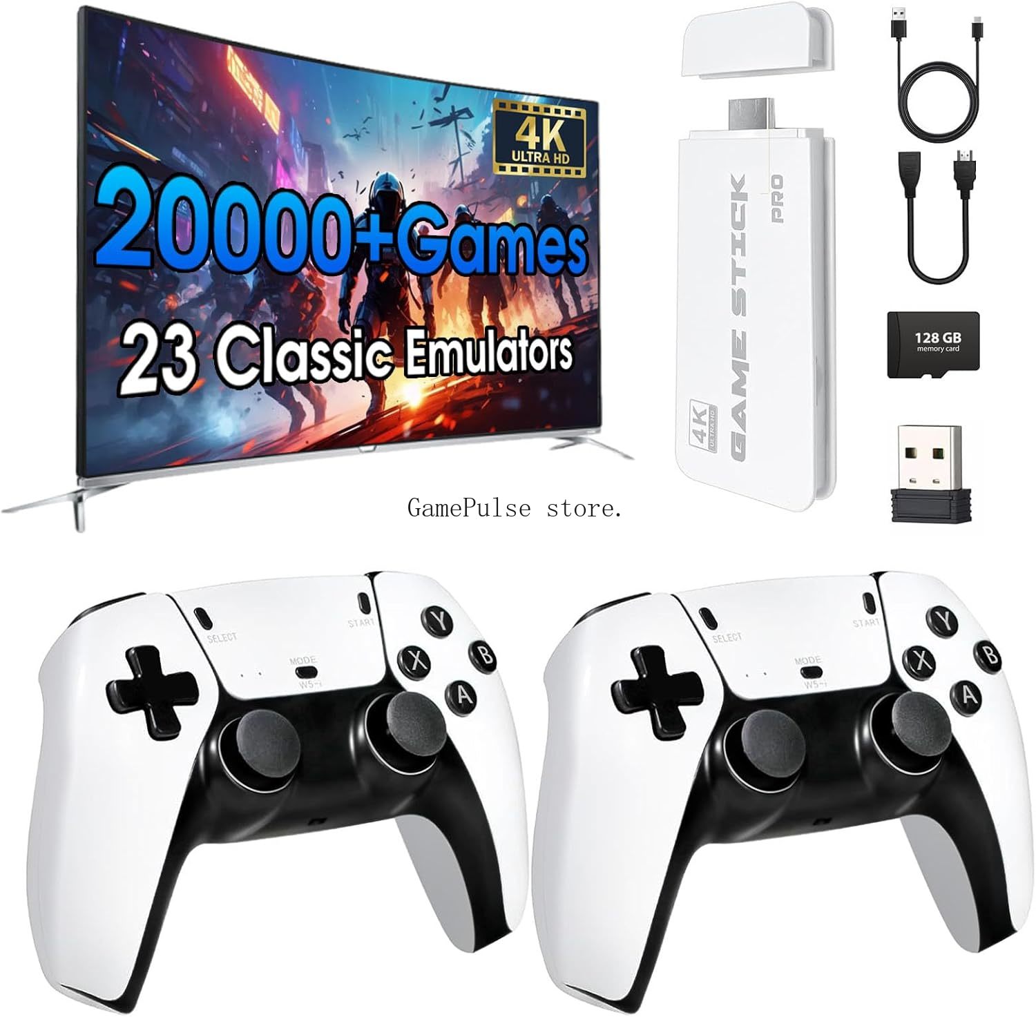 GamePulse 2026 Yeni Retro Oyun - Gaming Console Emulator incelemesi ve fiyatı