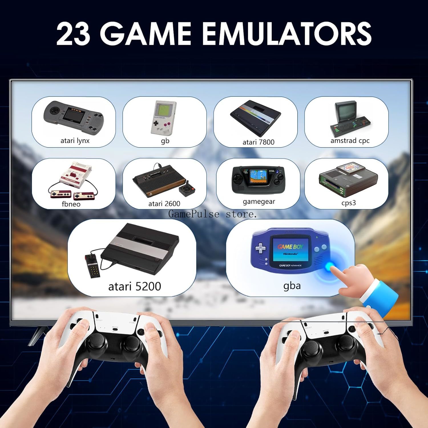 GamePulse 2026 Yeni Retro Oyun - Gaming Console Emulator incelemesi ve fiyatı
