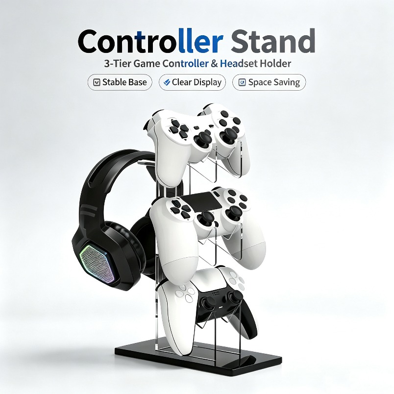 Kontrol Cihazı Standı 3 Katman - Gaming Console Organizer incelemesi ve fiyatı
