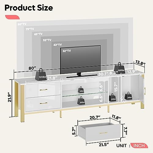 75/80/85 inç TV'ler için TV Se - Gaming Console Room incelemesi ve fiyatı