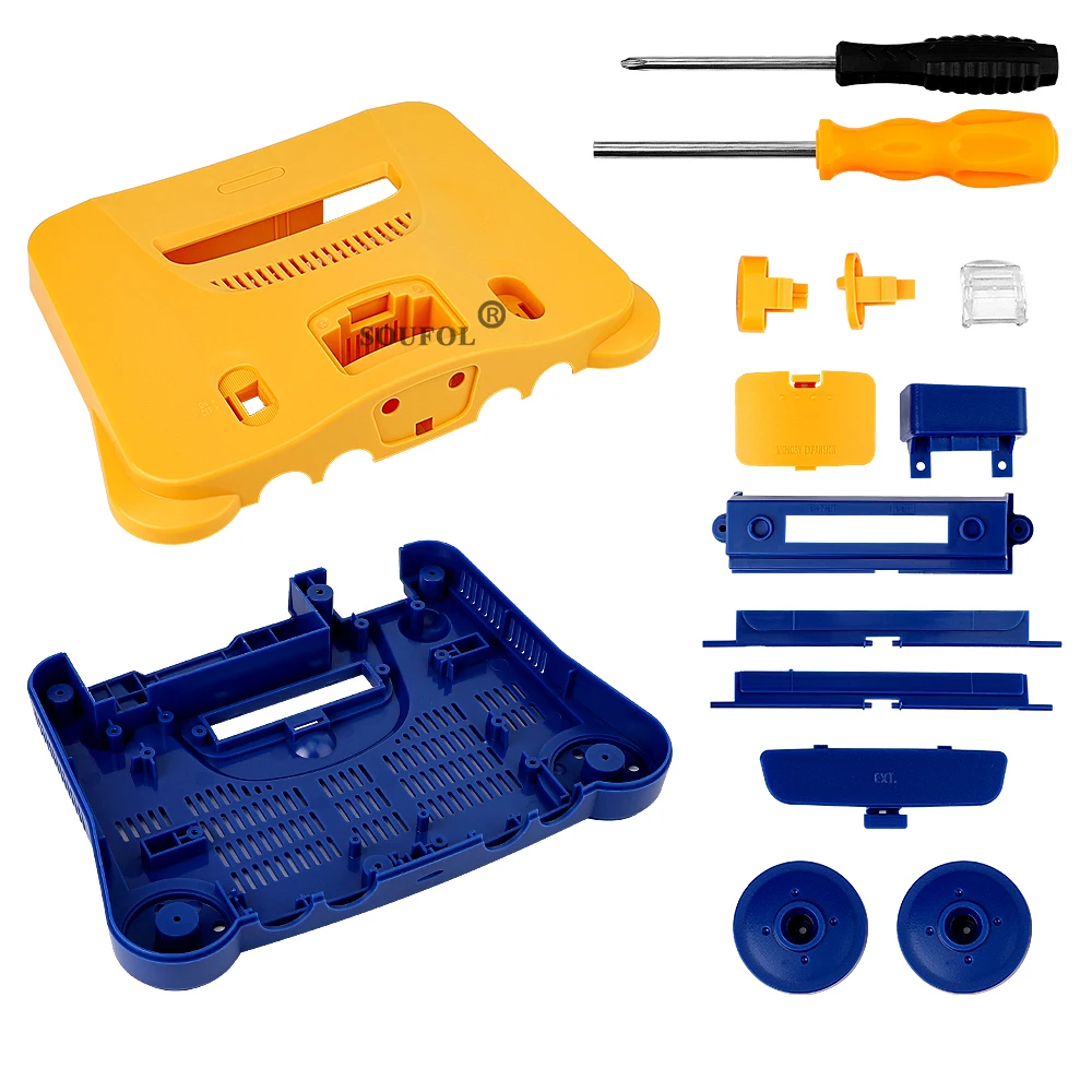 Sınırlı Sarı Mavi N64 Retro Vi - Retro.Gaming Console Yellow incelemesi ve fiyatı