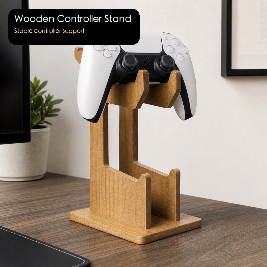 Ahşap Oyun Kumandası Teşhir Ra - Gaming Console Organizer incelemesi ve fiyatı