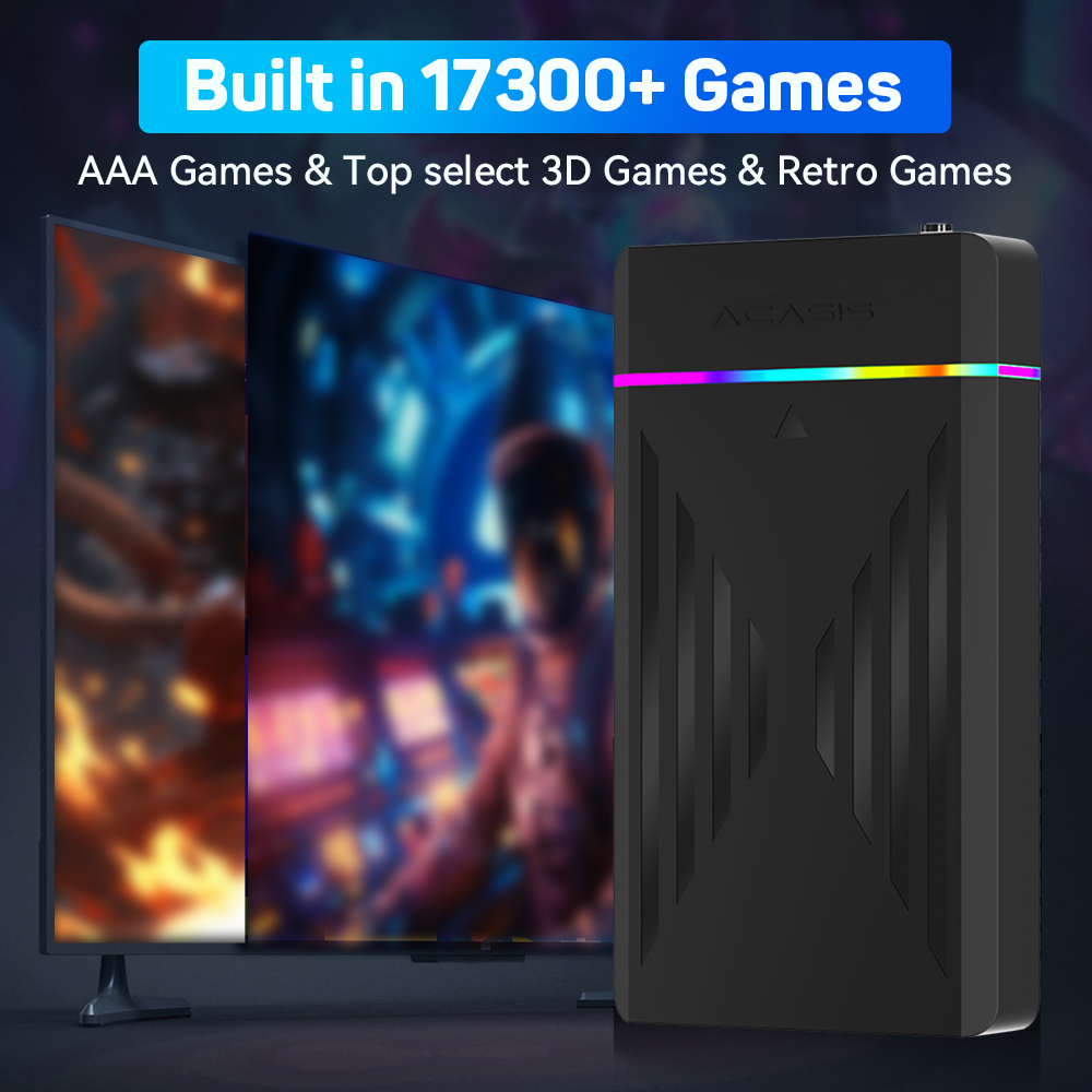 3 TB Taşınabilir Oyun HDD Laun - Gaming Console Emulator incelemesi ve fiyatı